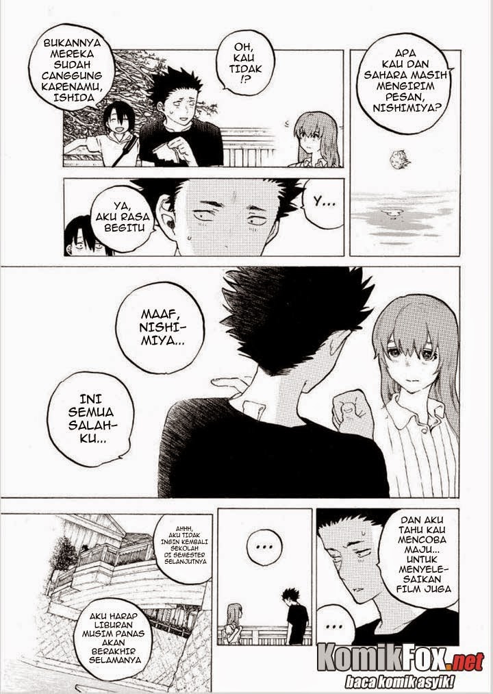 Koe no Katachi Chapter 41 Gambar 6