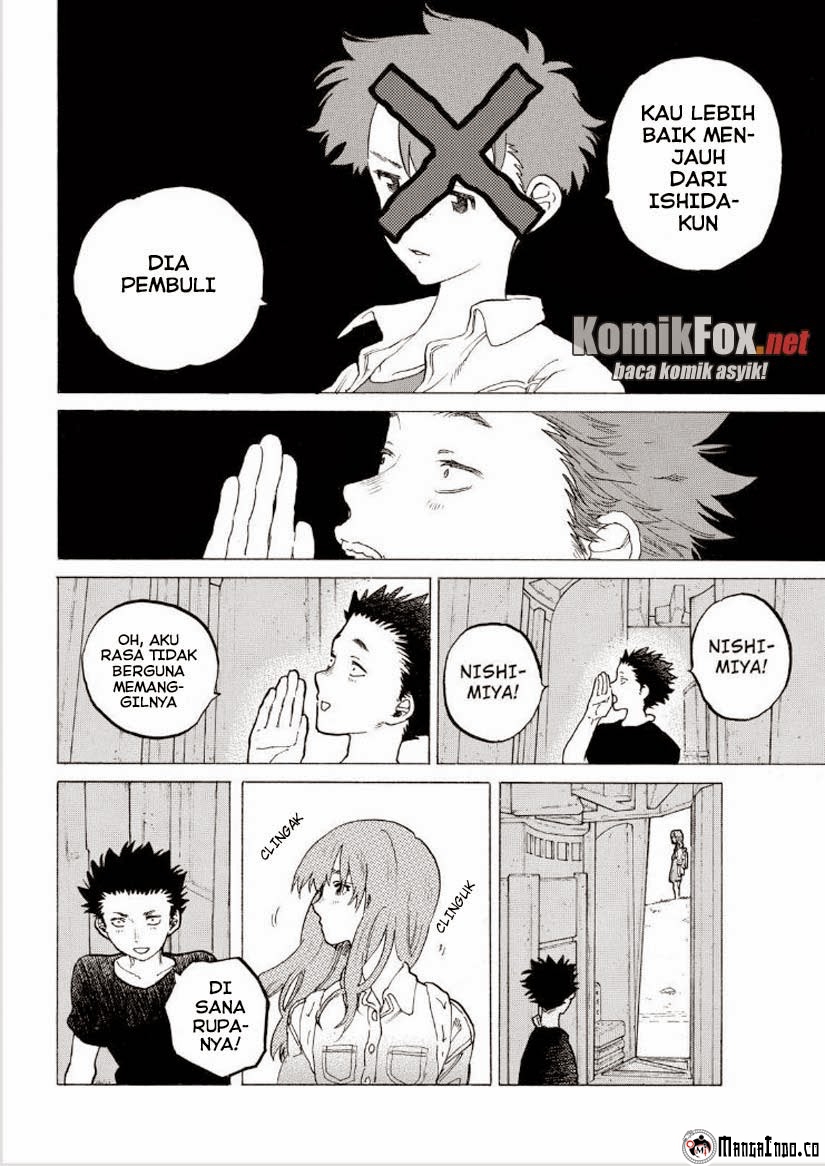 Koe no Katachi Chapter 40 Gambar 14