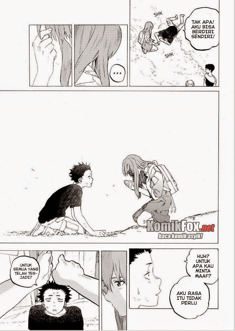 Koe no Katachi Chapter 40 Gambar 17