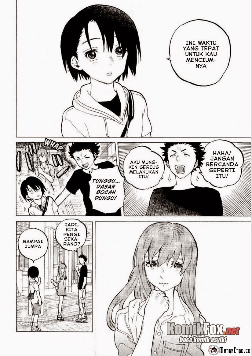 Koe no Katachi Chapter 40 Gambar 4