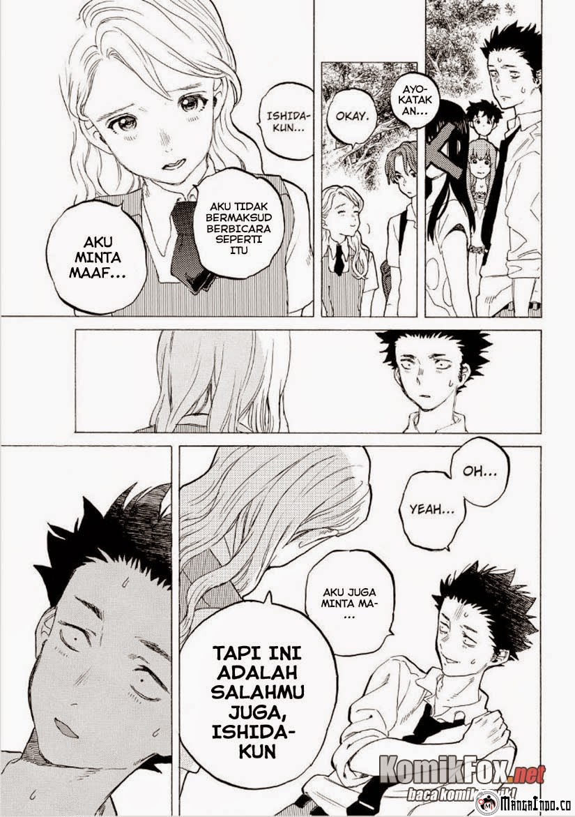 Koe no Katachi Chapter 39 Gambar 4