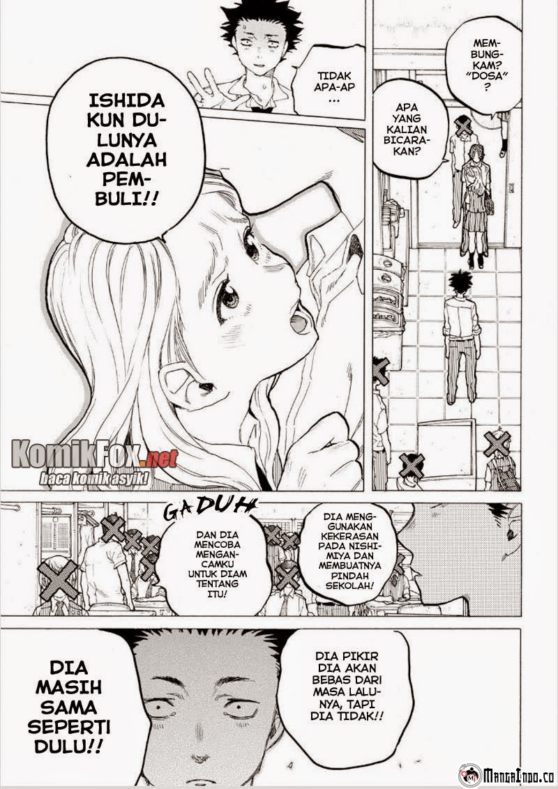 Koe no Katachi Chapter 38 Gambar 6