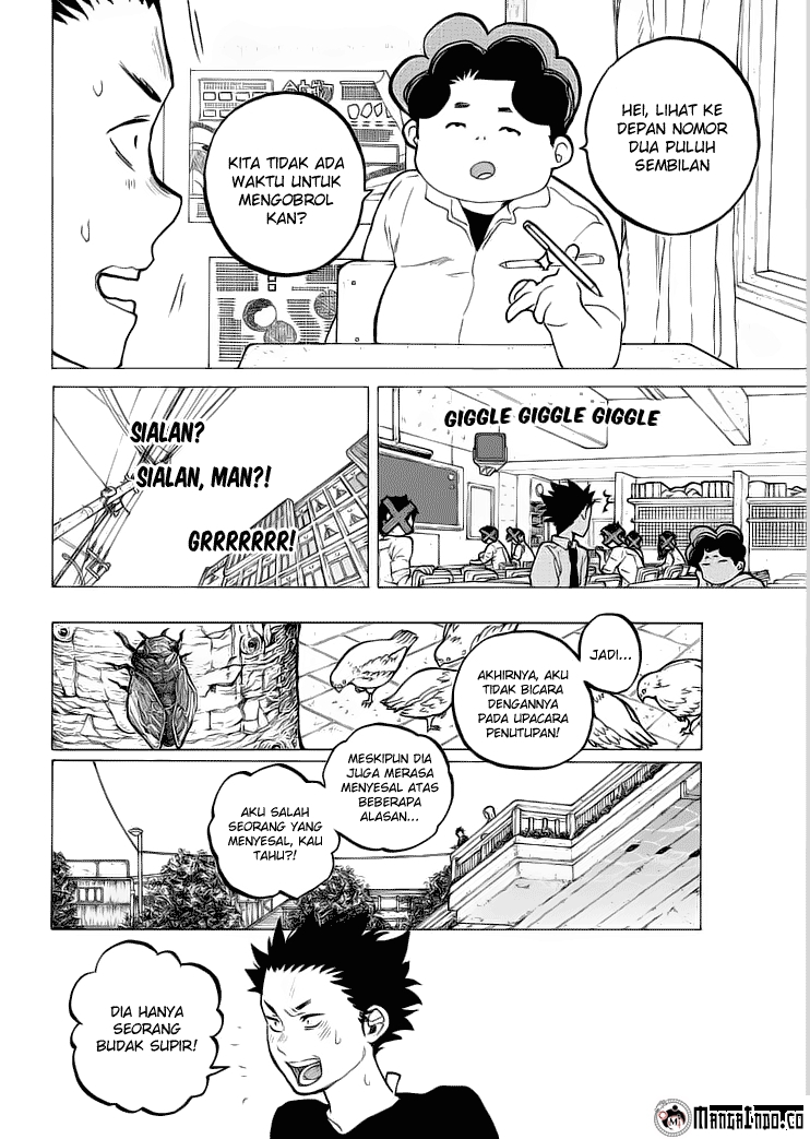 Koe no Katachi Chapter 36 Gambar 10