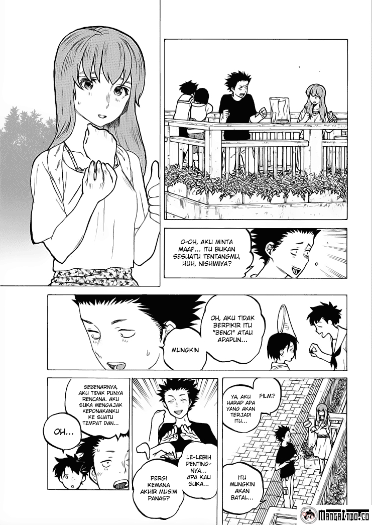 Koe no Katachi Chapter 36 Gambar 11