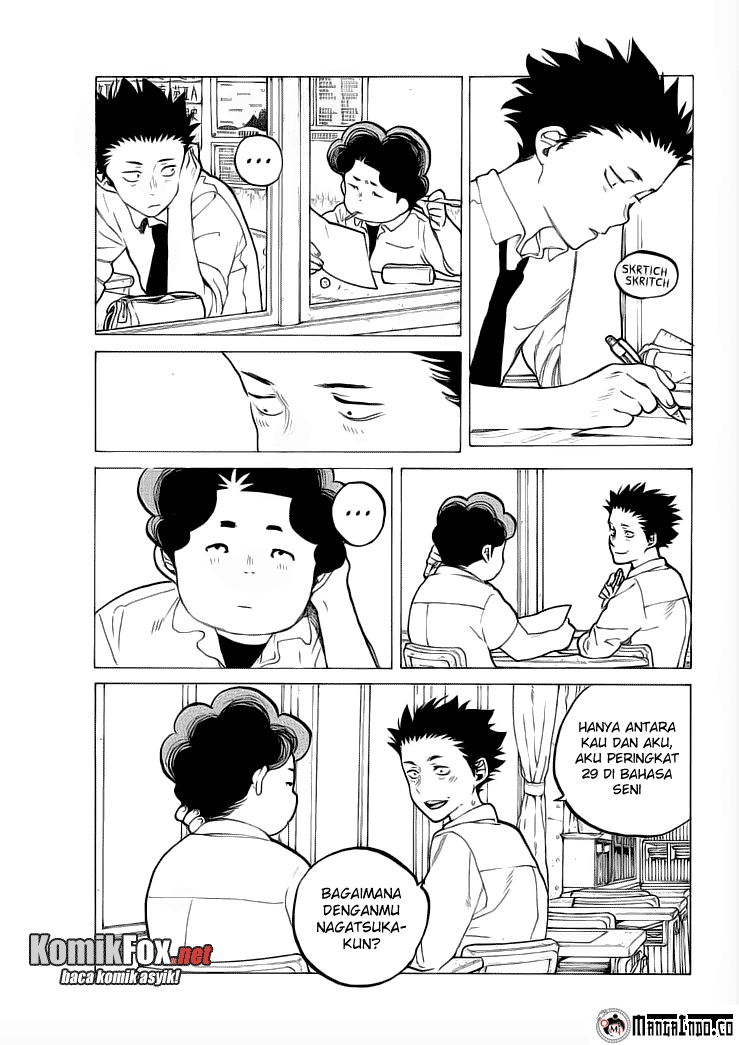 Koe no Katachi Chapter 36 Gambar 9