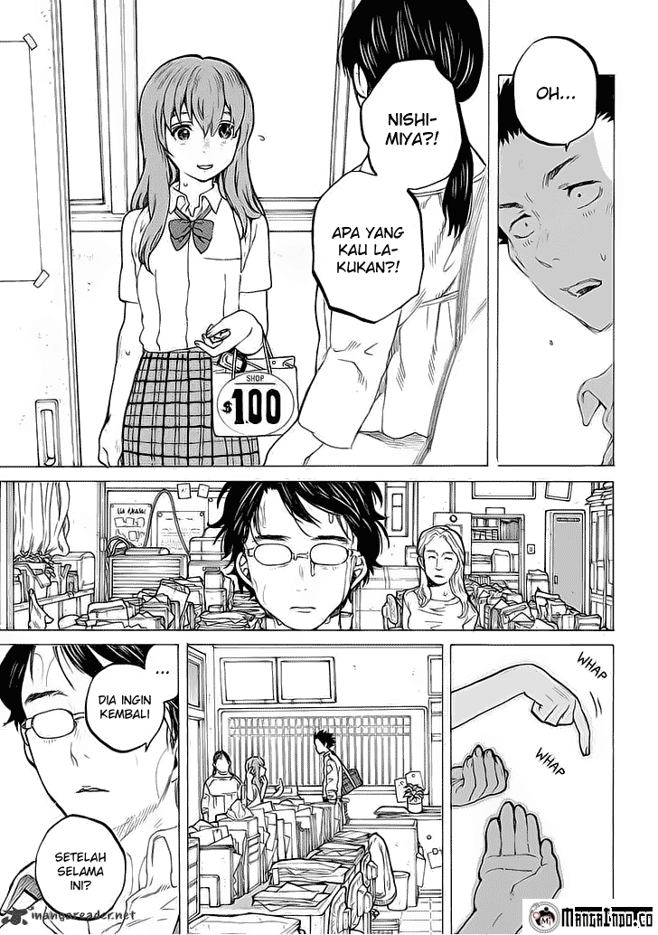 Koe no Katachi Chapter 35 Gambar 14