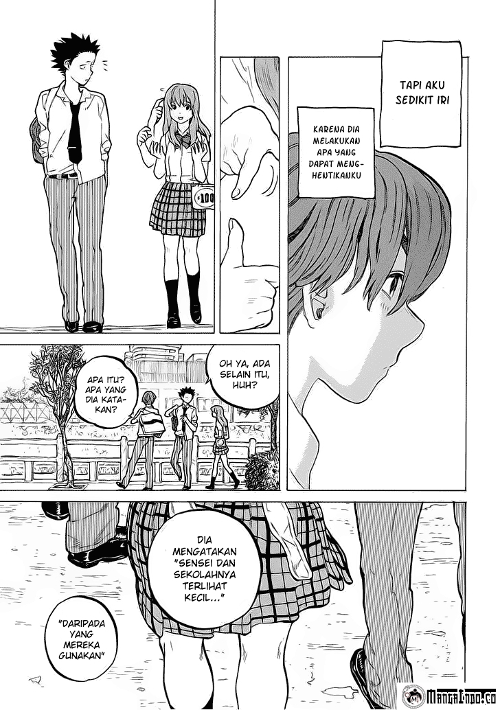 Koe no Katachi Chapter 35 Gambar 20