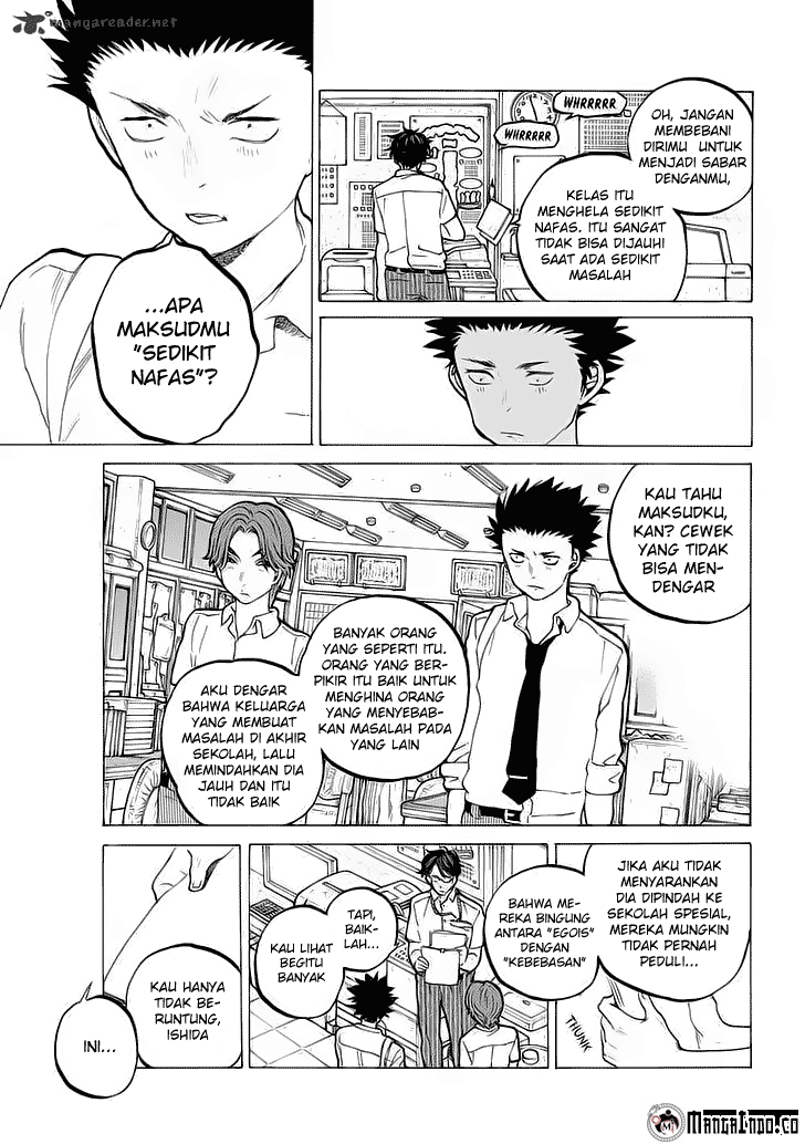 Koe no Katachi Chapter 35 Gambar 8