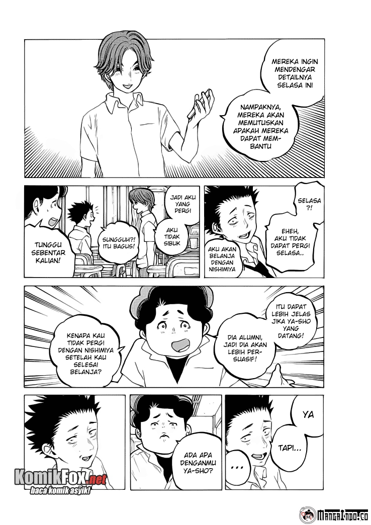 Koe no Katachi Chapter 34 Gambar 11