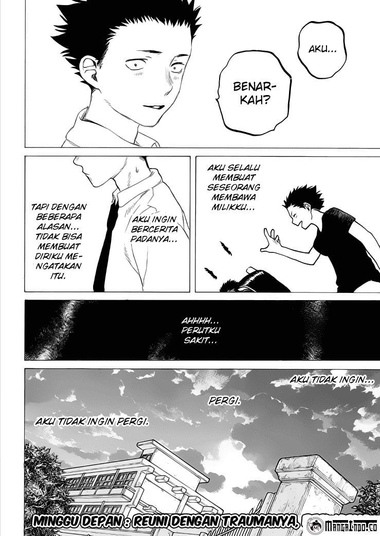 Koe no Katachi Chapter 34 Gambar 20