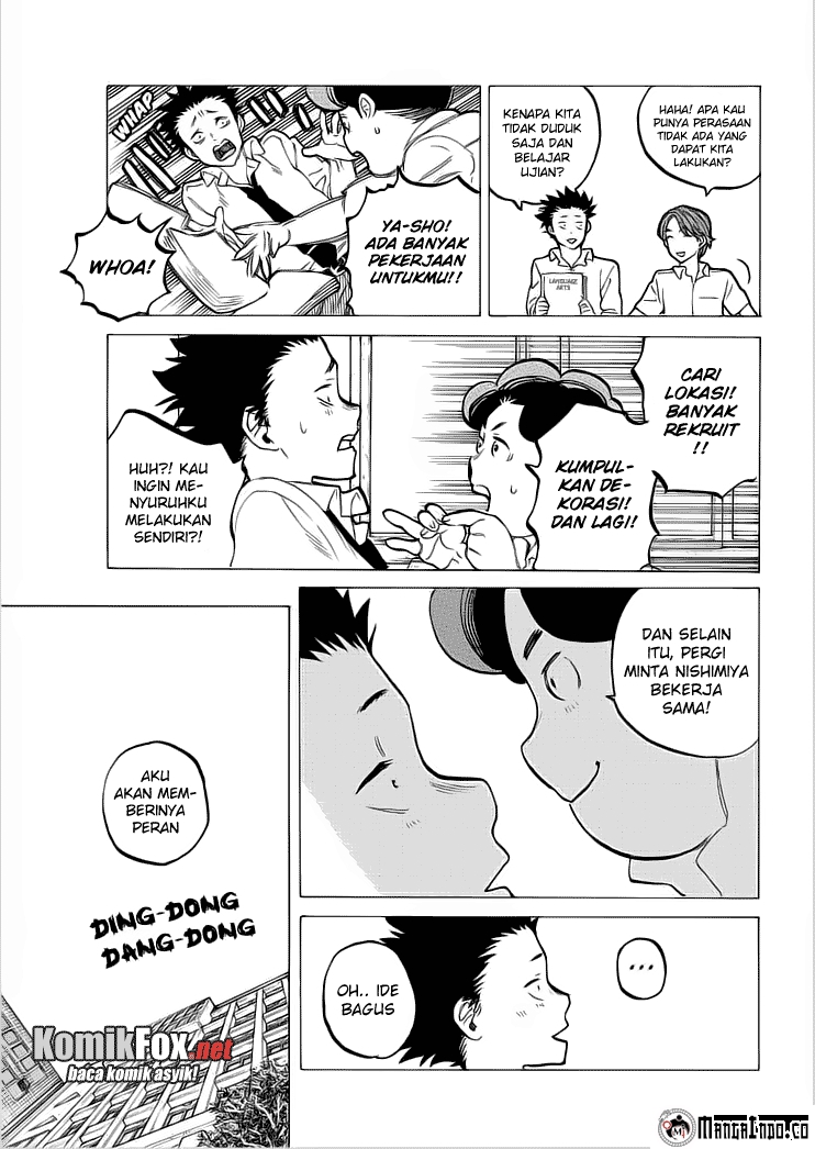 Koe no Katachi Chapter 34 Gambar 4