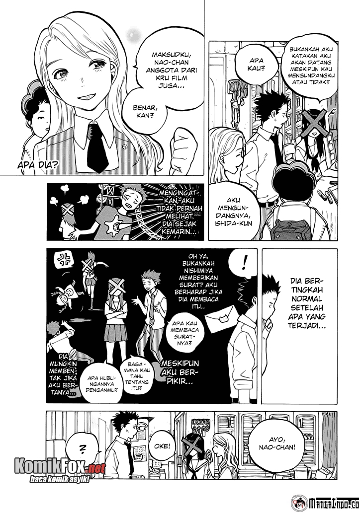 Koe no Katachi Chapter 33 Gambar 12