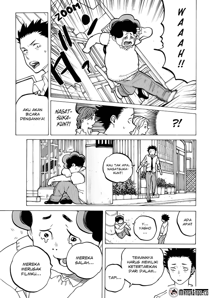 Koe no Katachi Chapter 33 Gambar 18