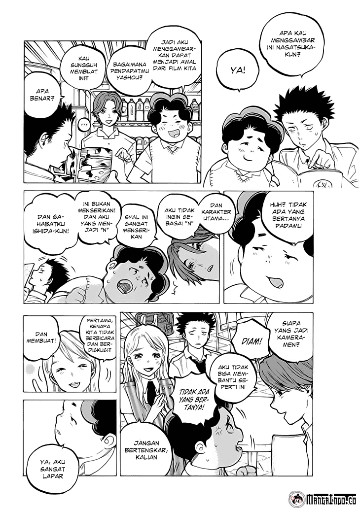 Koe no Katachi Chapter 33 Gambar 9