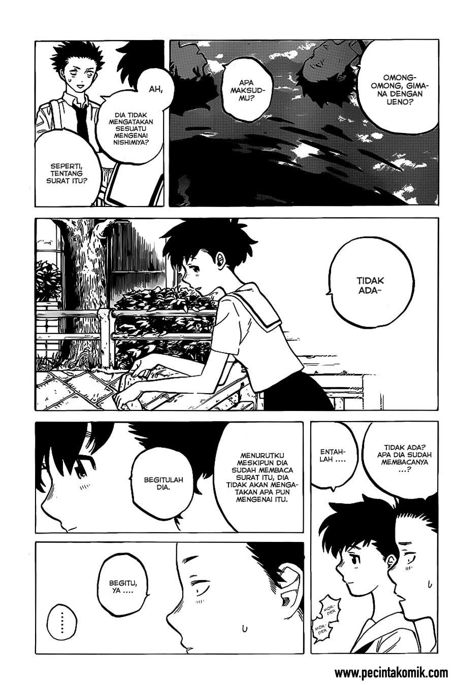 Koe no Katachi Chapter 29 Gambar 18