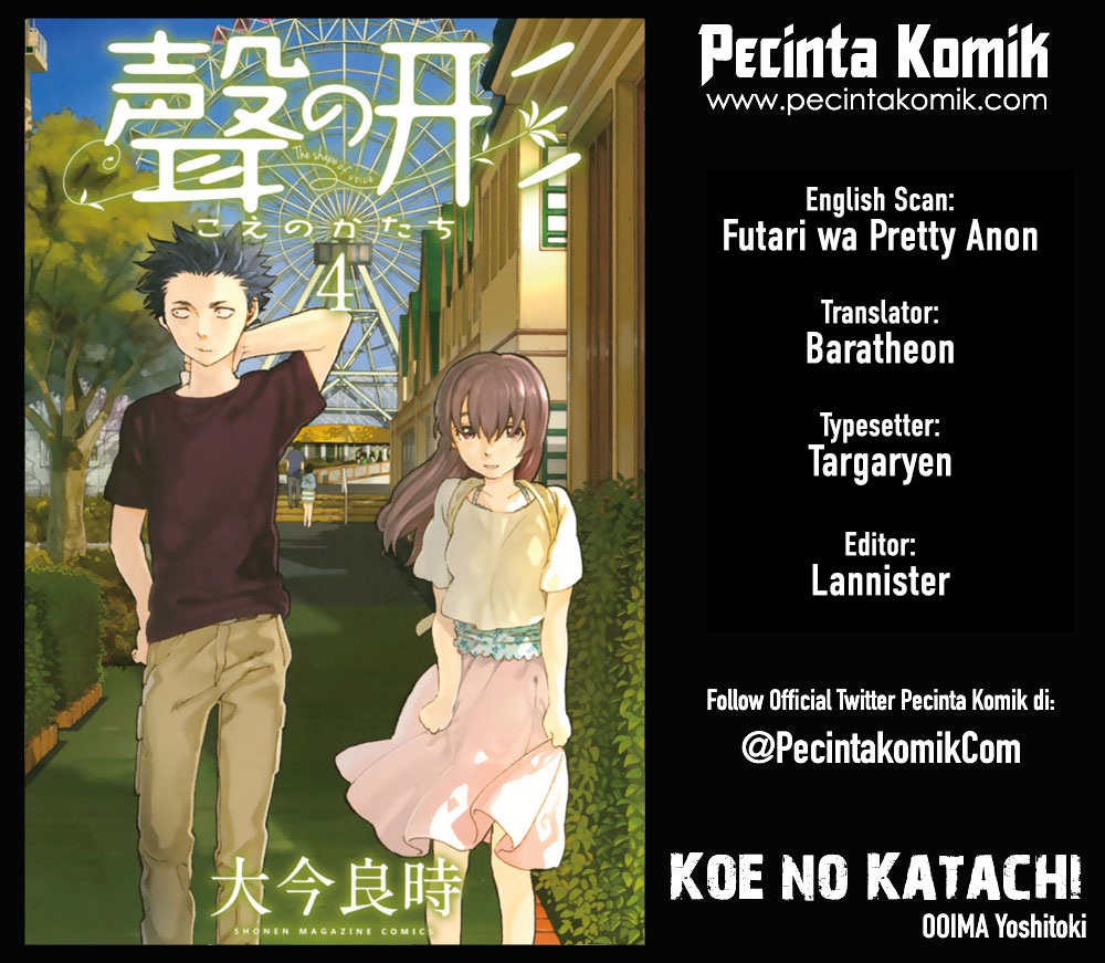 Baca Komik Koe no Katachi Chapter 28 Gambar 1