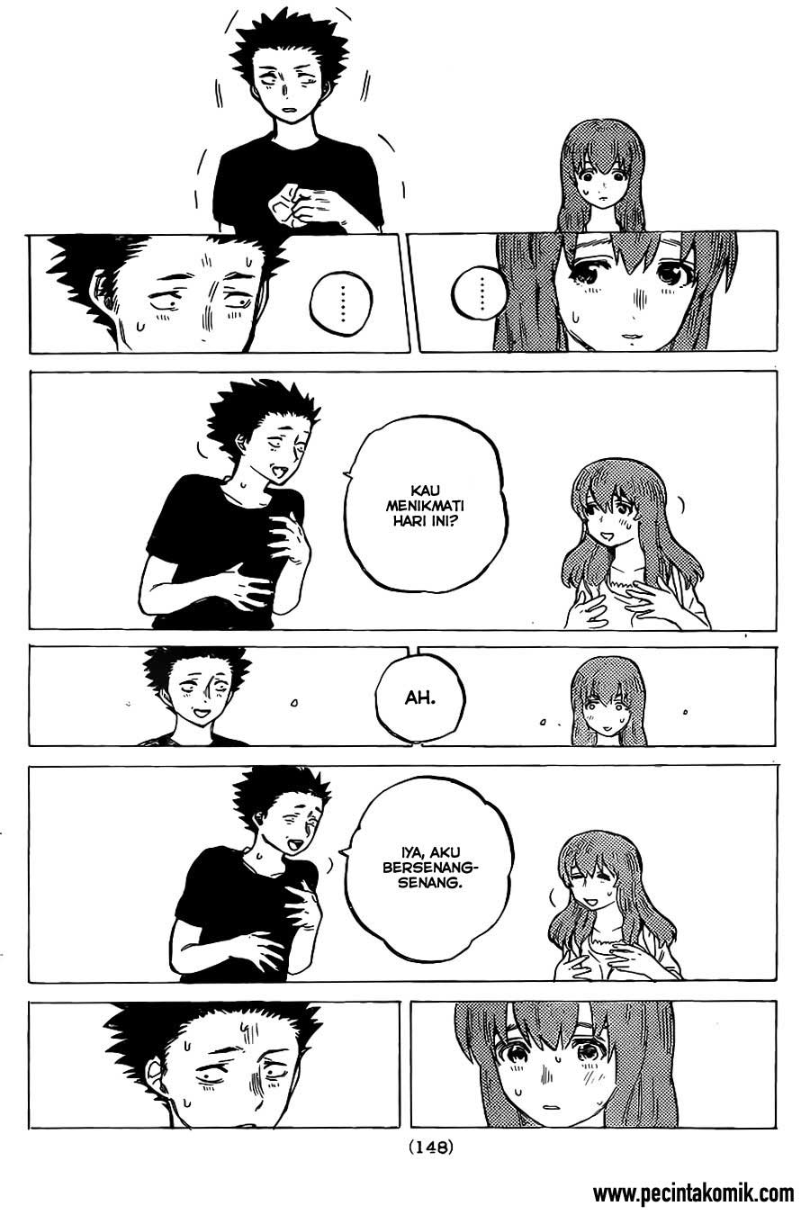 Koe no Katachi Chapter 27 Gambar 9