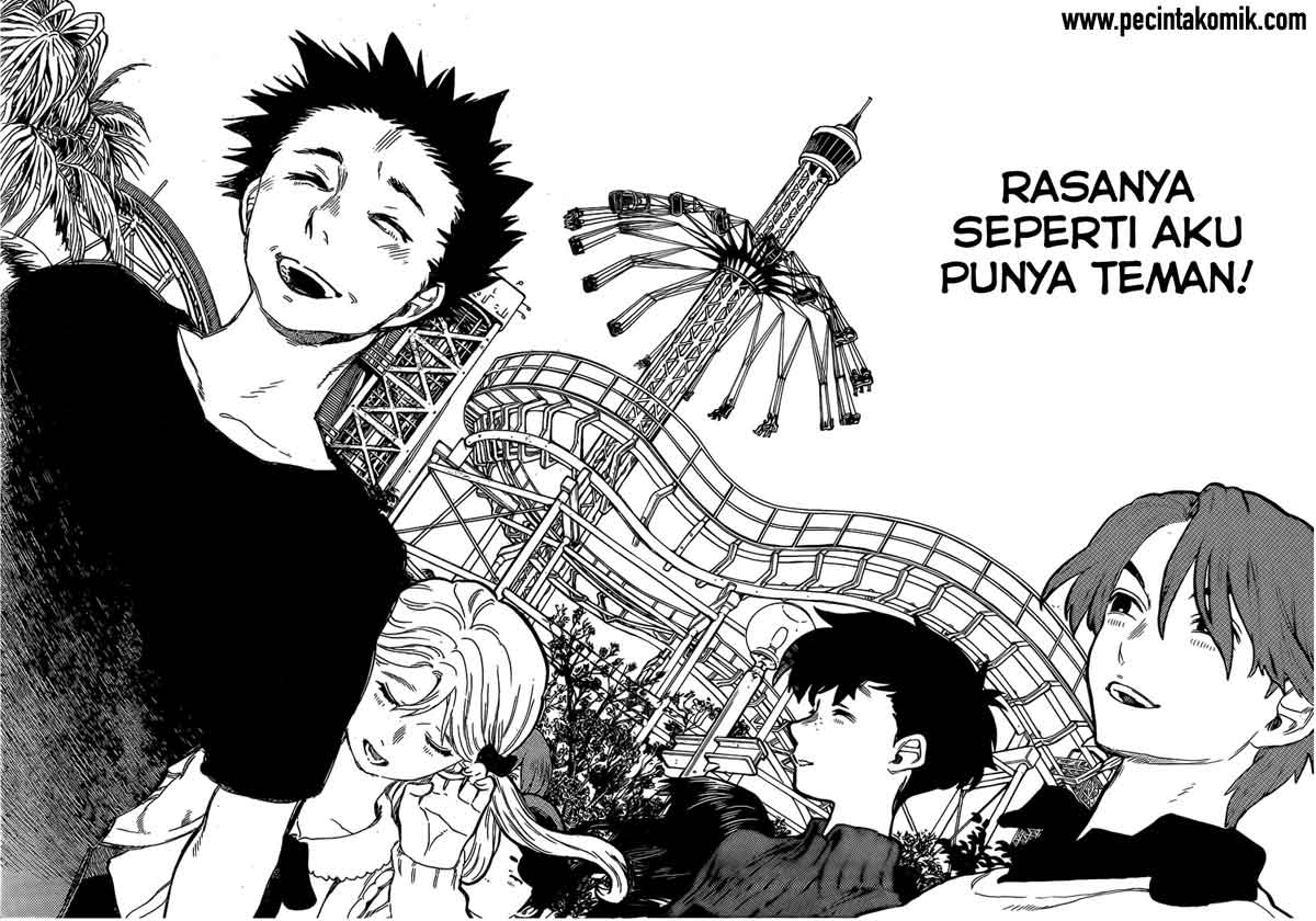 Koe no Katachi Chapter 25 Gambar 17