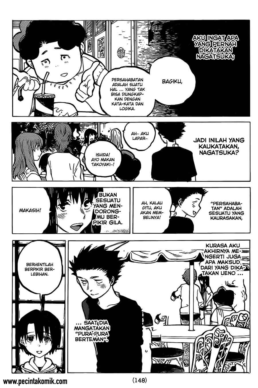 Koe no Katachi Chapter 25 Gambar 18