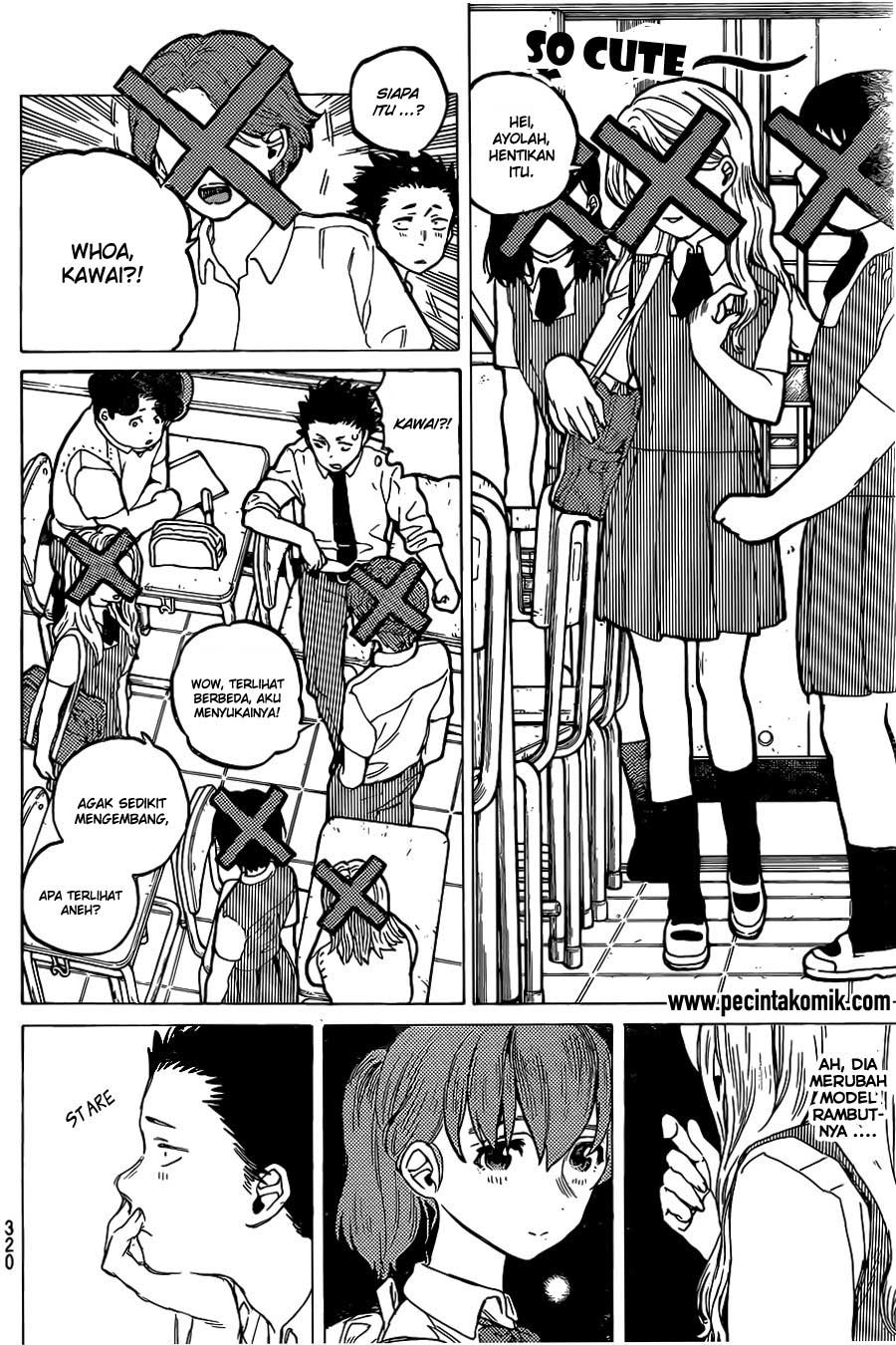 Koe no Katachi Chapter 24 Gambar 9