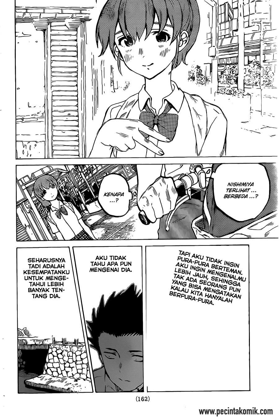 Koe no Katachi Chapter 23 Gambar 11
