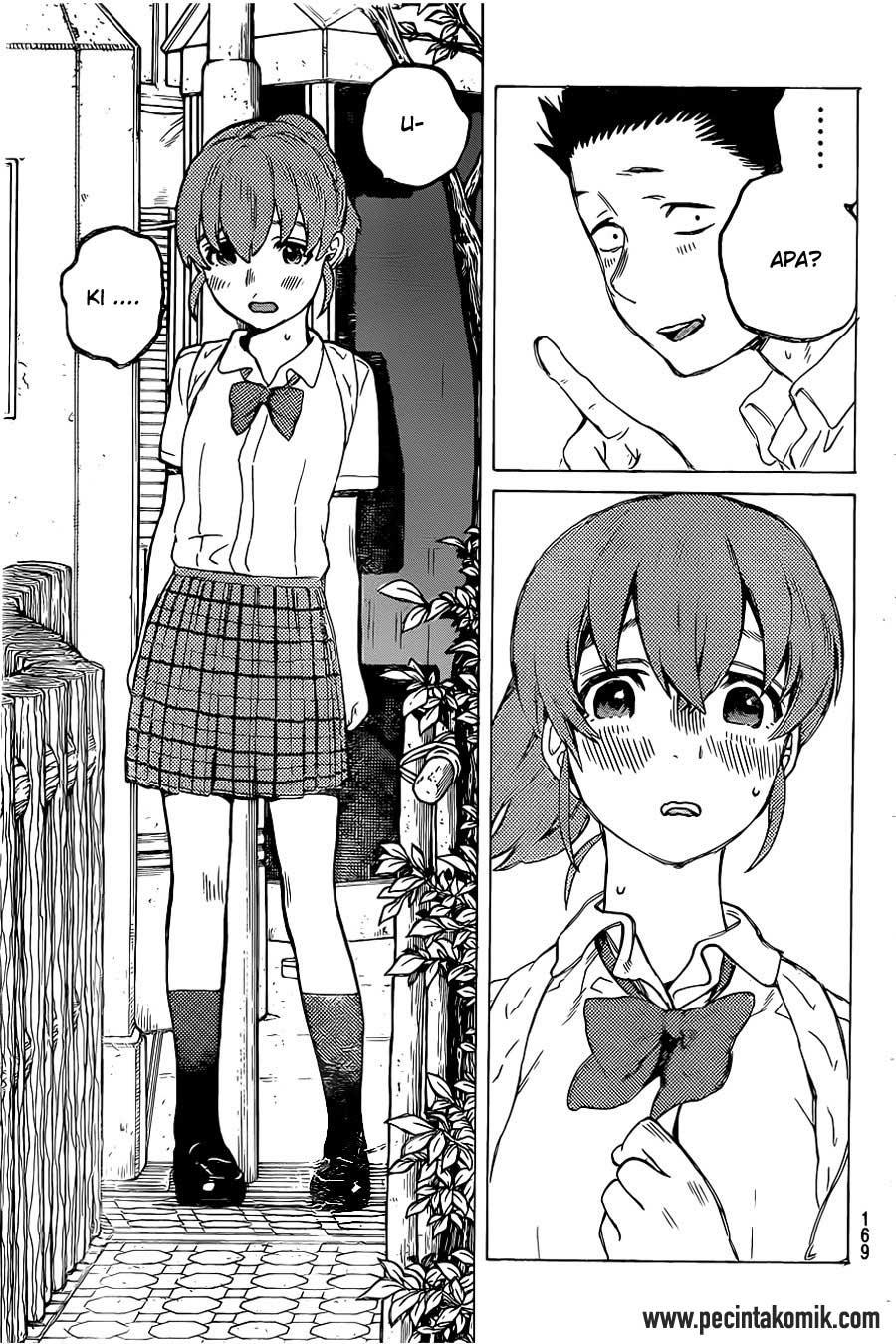 Koe no Katachi Chapter 23 Gambar 17