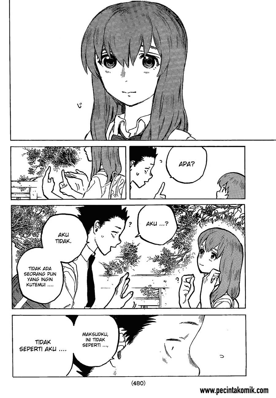 Koe no Katachi Chapter 18 Gambar 5