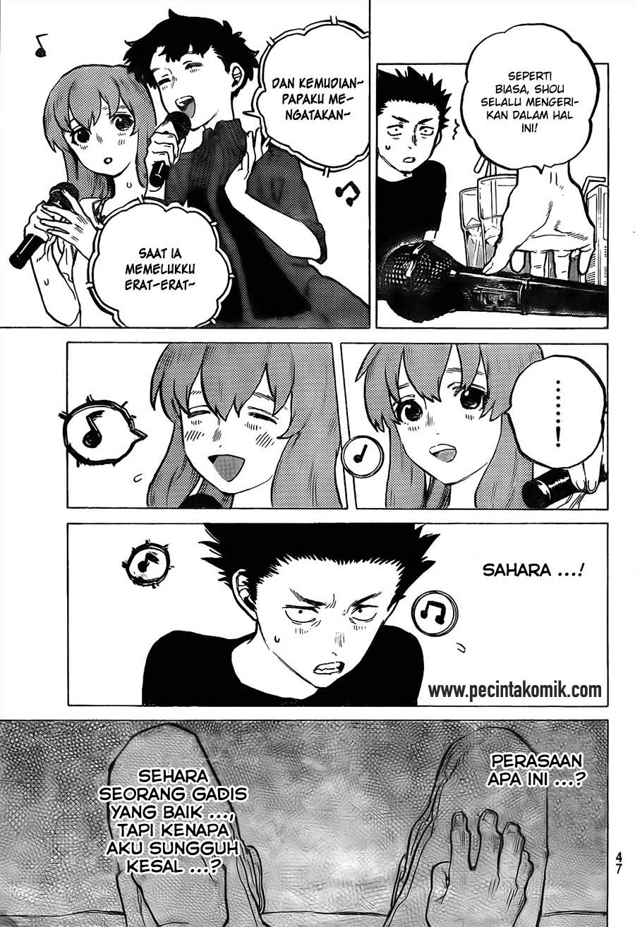 Koe no Katachi Chapter 17 Gambar 12