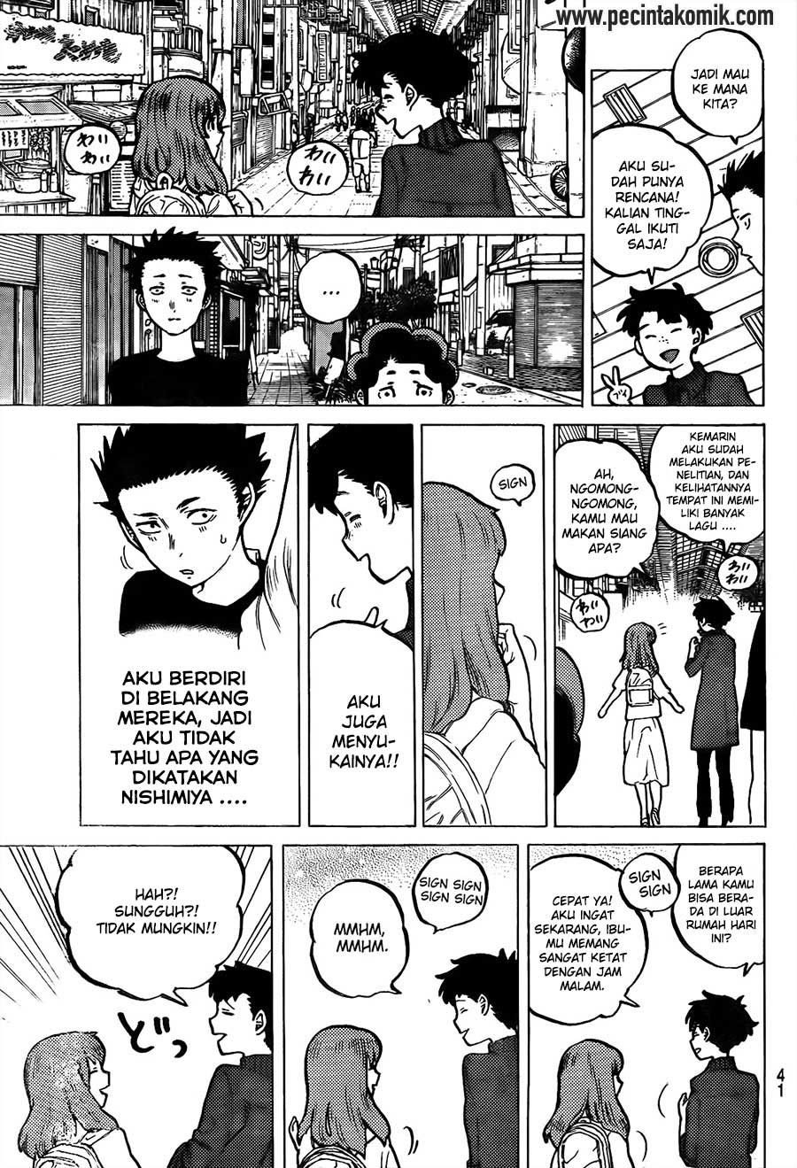 Koe no Katachi Chapter 17 Gambar 6