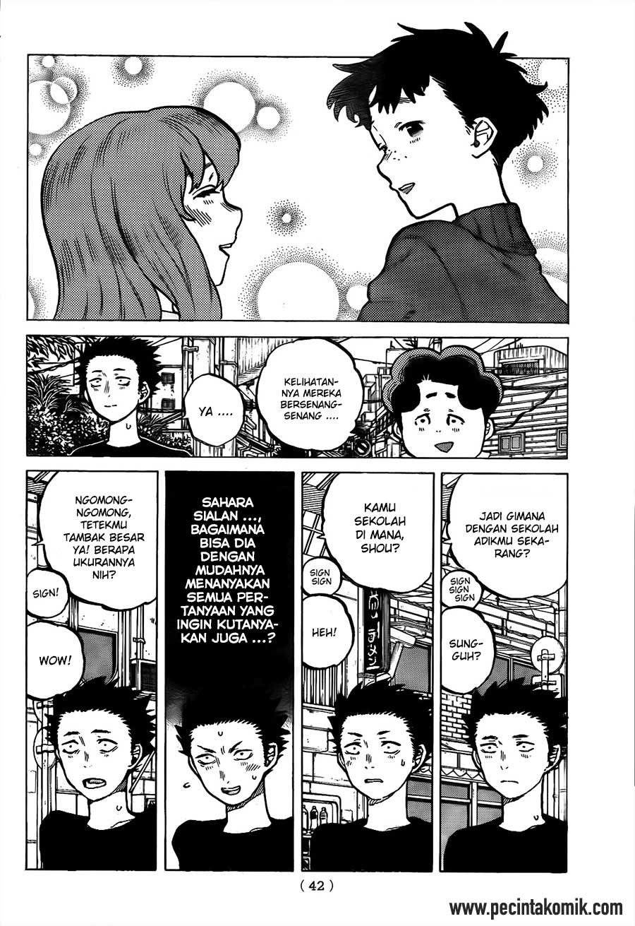 Koe no Katachi Chapter 17 Gambar 7