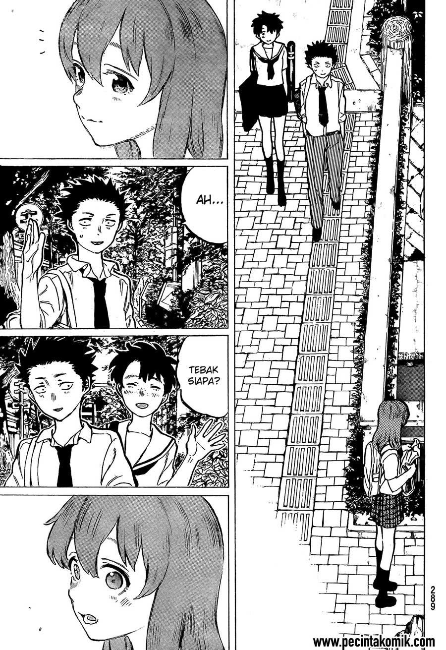 Koe no Katachi Chapter 16 Gambar 18