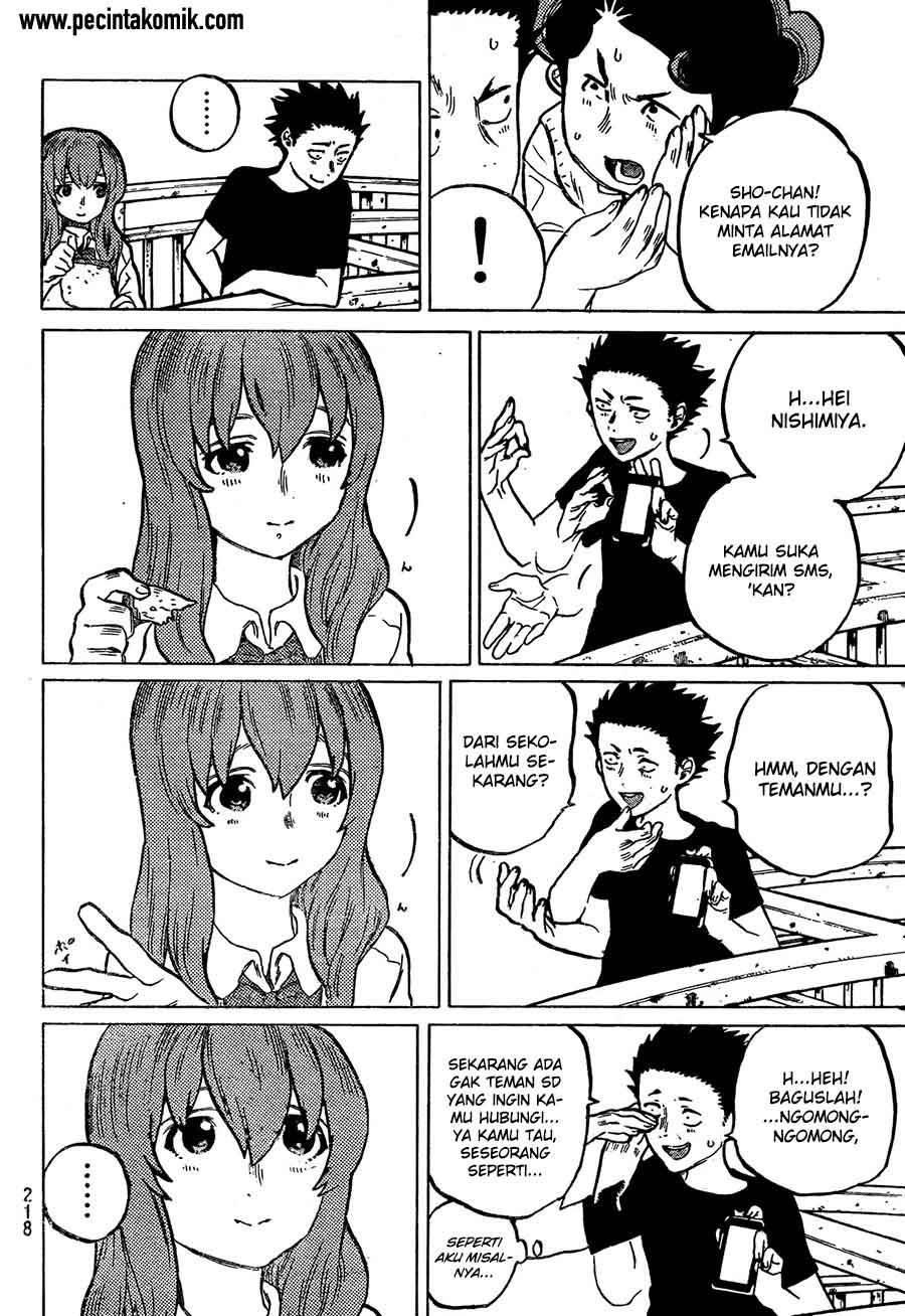 Koe no Katachi Chapter 15 Gambar 5