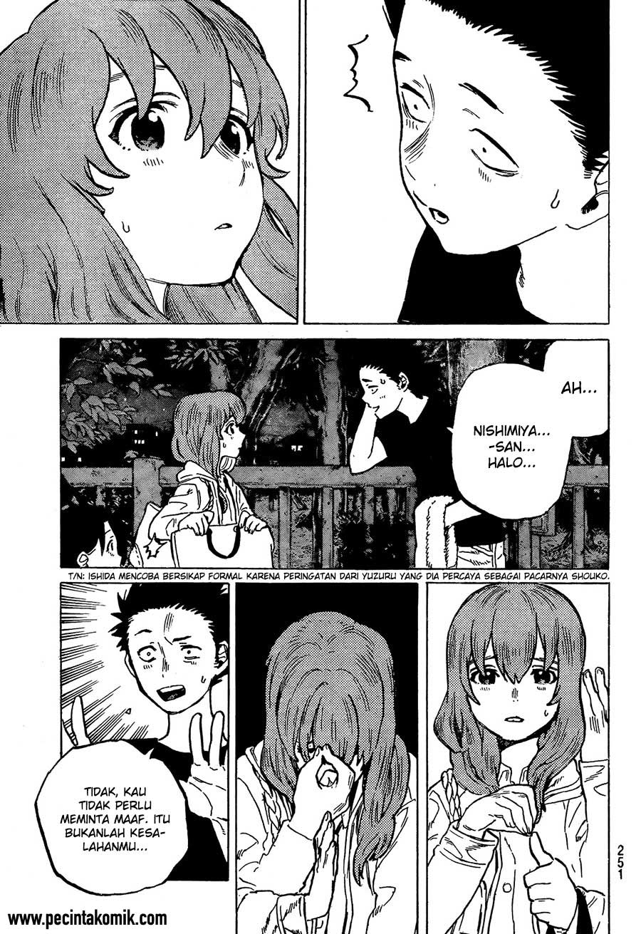 Koe no Katachi Chapter 14 Gambar 15