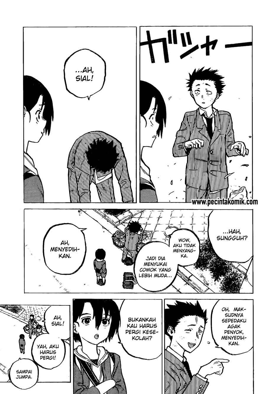 Koe no Katachi Chapter 10 Gambar 14