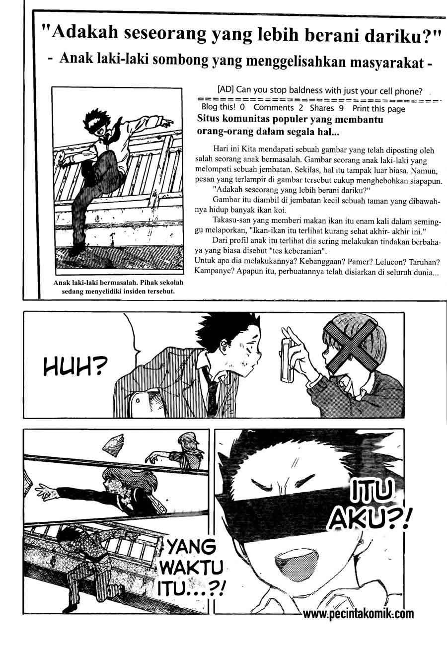 Koe no Katachi Chapter 10 Gambar 19