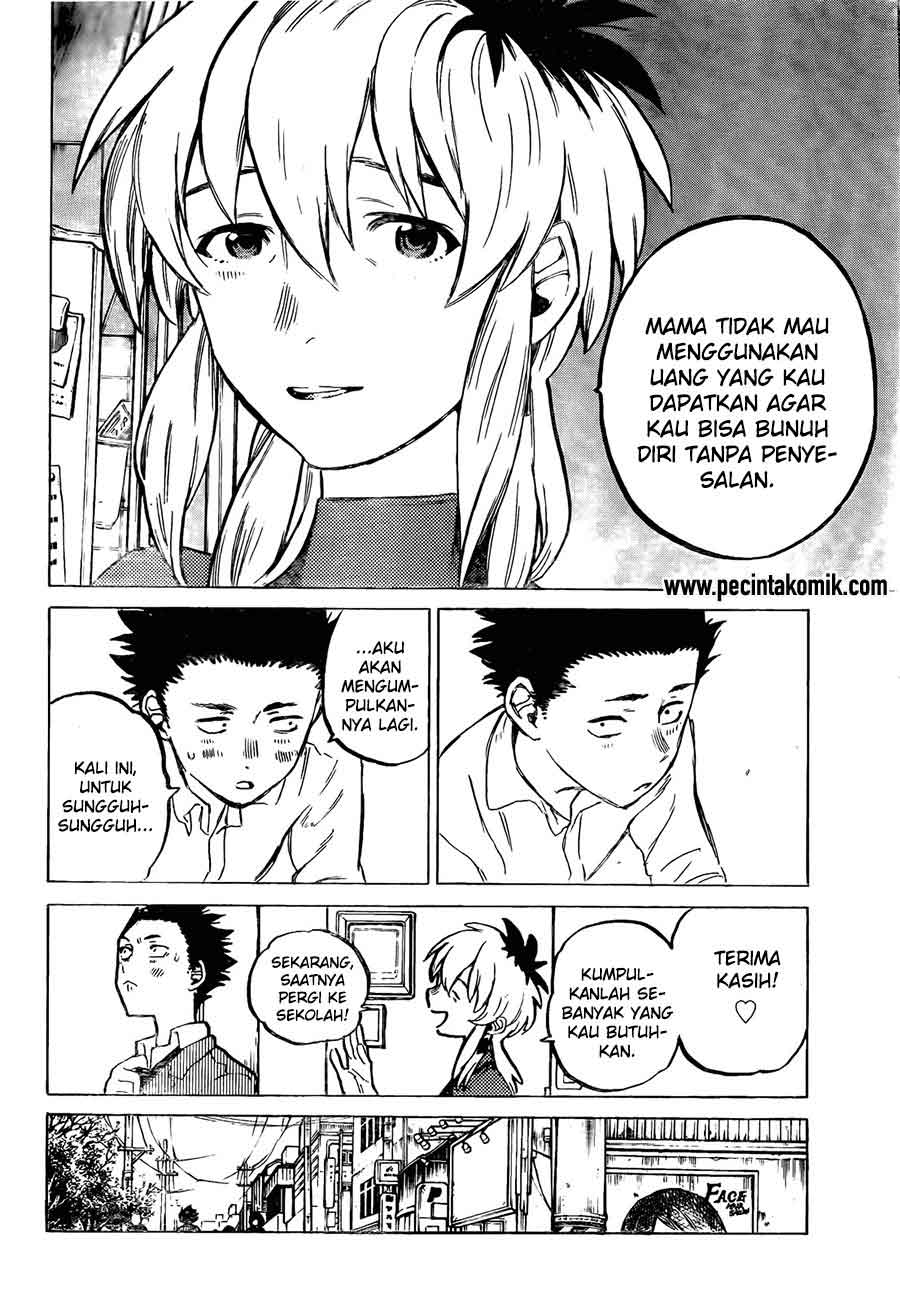 Koe no Katachi Chapter 10 Gambar 9