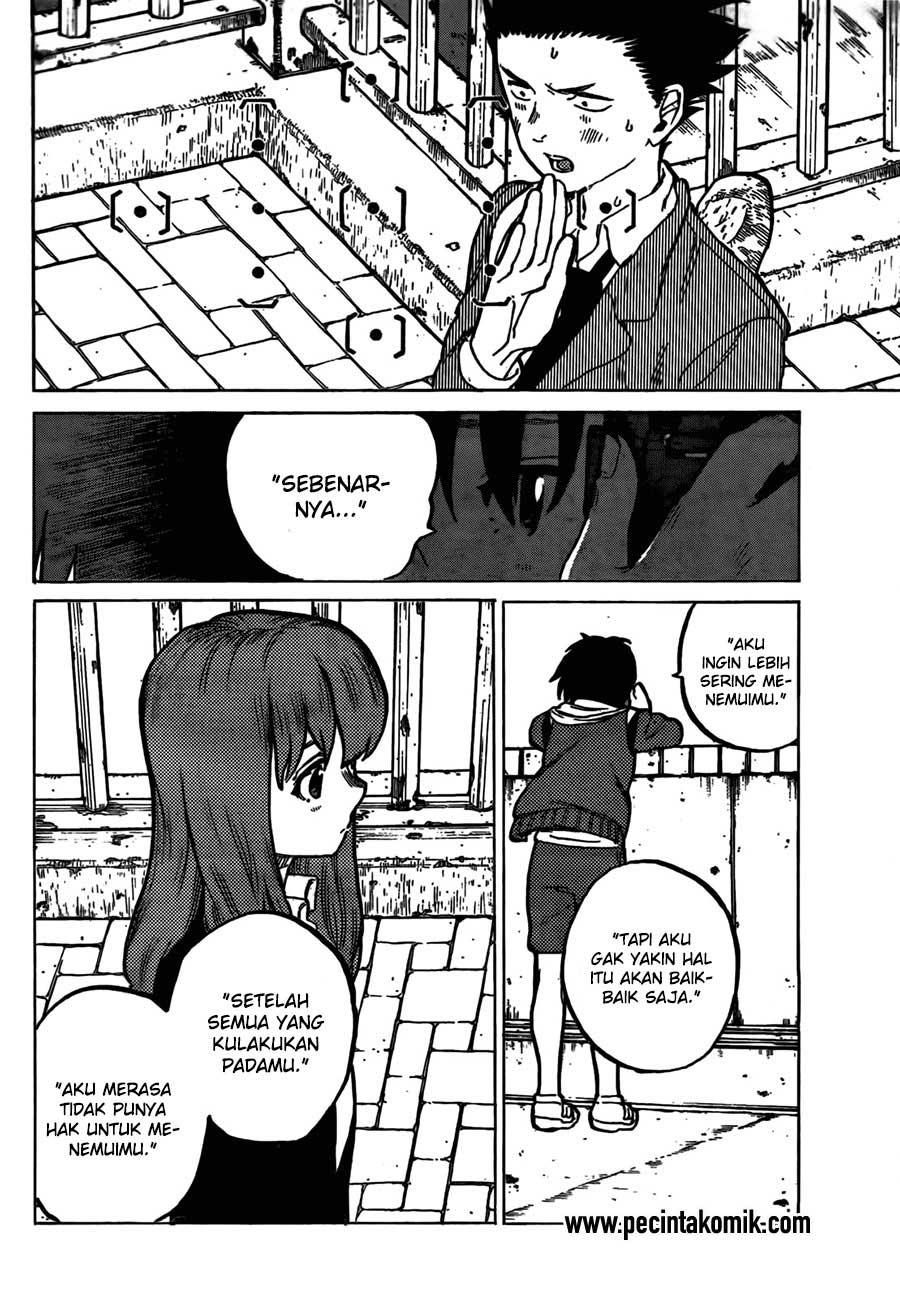 Koe no Katachi Chapter 9 Gambar 17