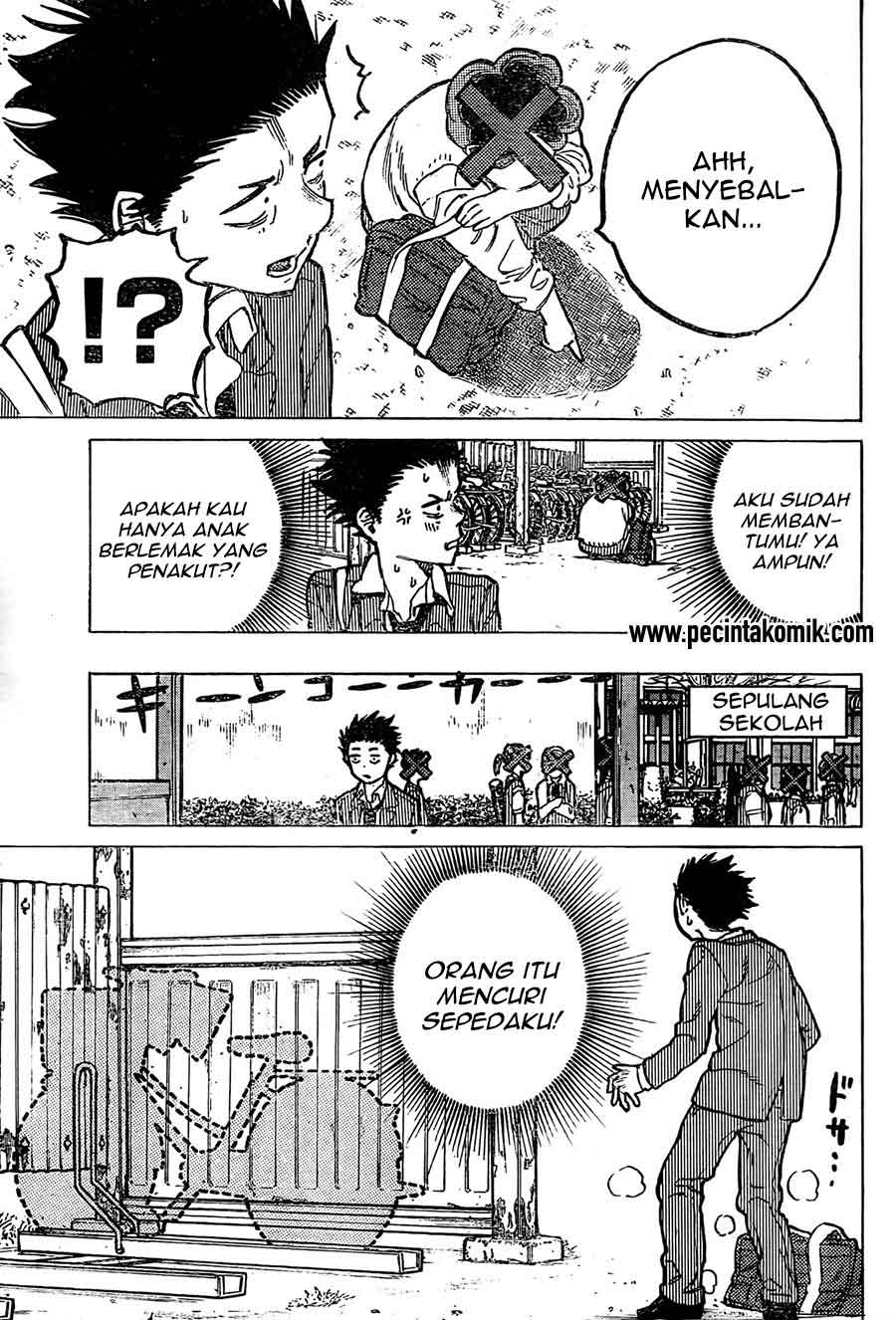 Koe no Katachi Chapter 8 Gambar 10