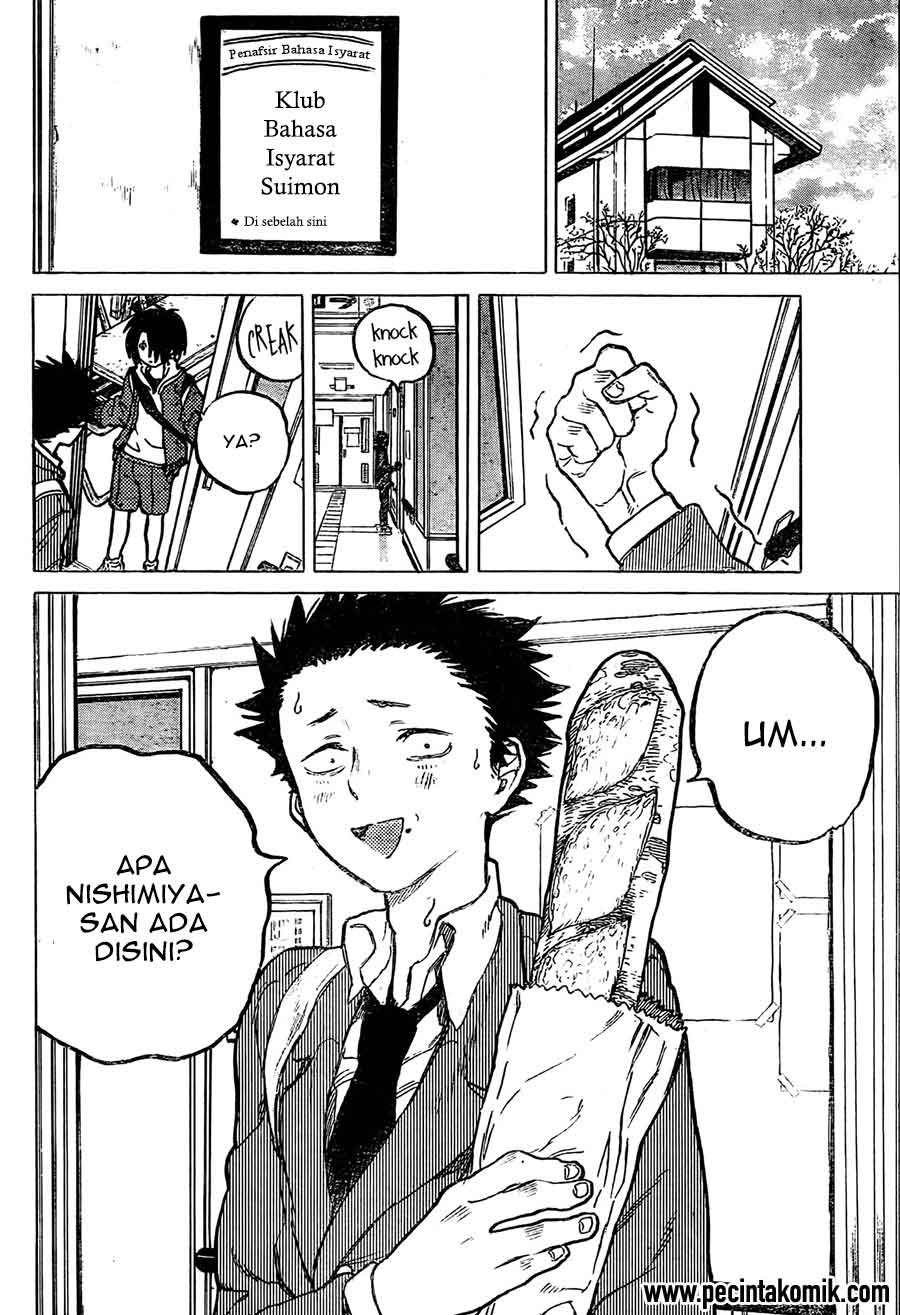 Koe no Katachi Chapter 8 Gambar 13