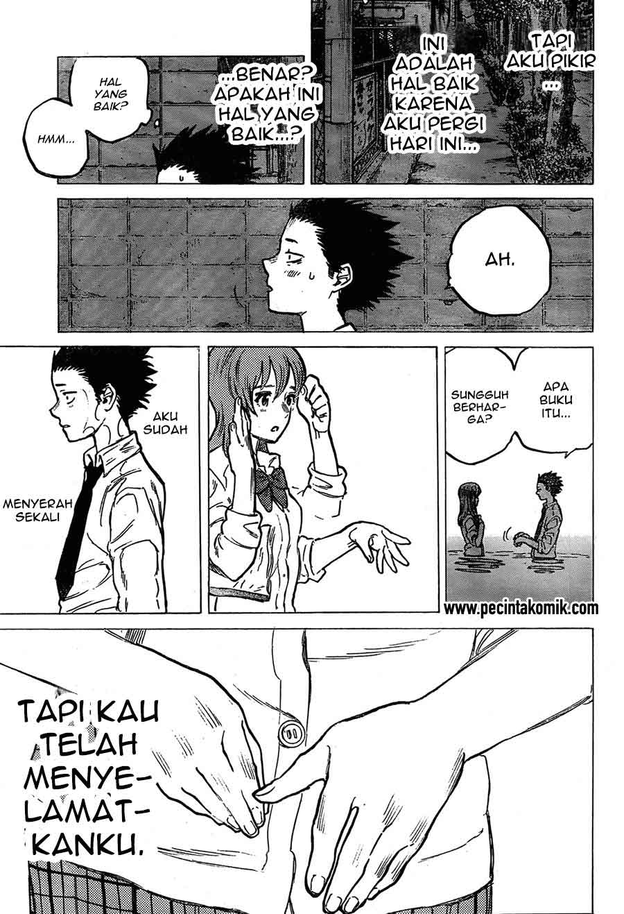 Koe no Katachi Chapter 7 Gambar 23