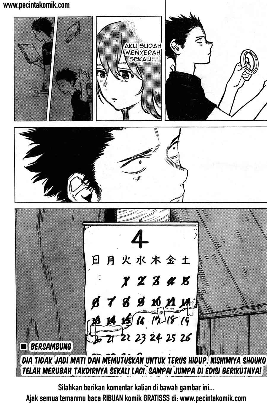 Koe no Katachi Chapter 7 Gambar 26