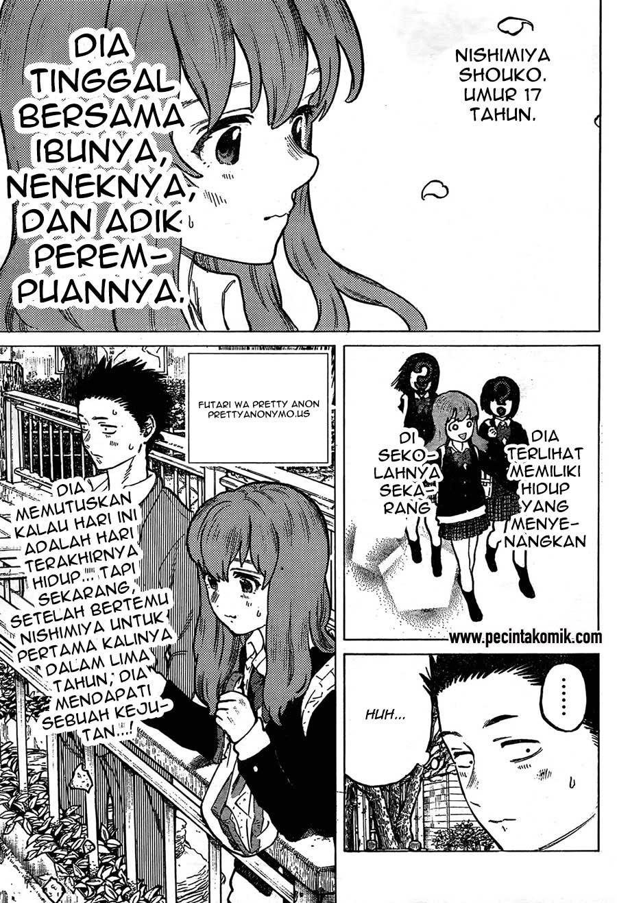 Koe no Katachi Chapter 7 Gambar 3