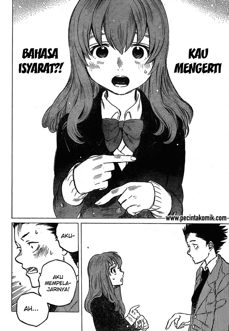 Koe no Katachi Chapter 6 Gambar 11