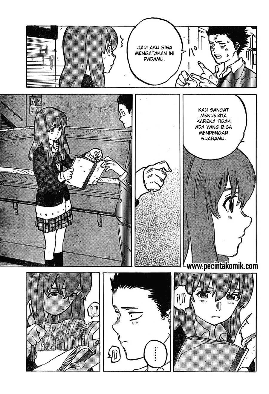 Koe no Katachi Chapter 6 Gambar 12