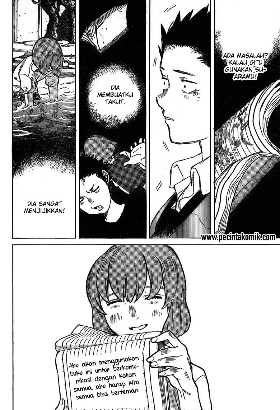 Koe no Katachi Chapter 6 Gambar 13