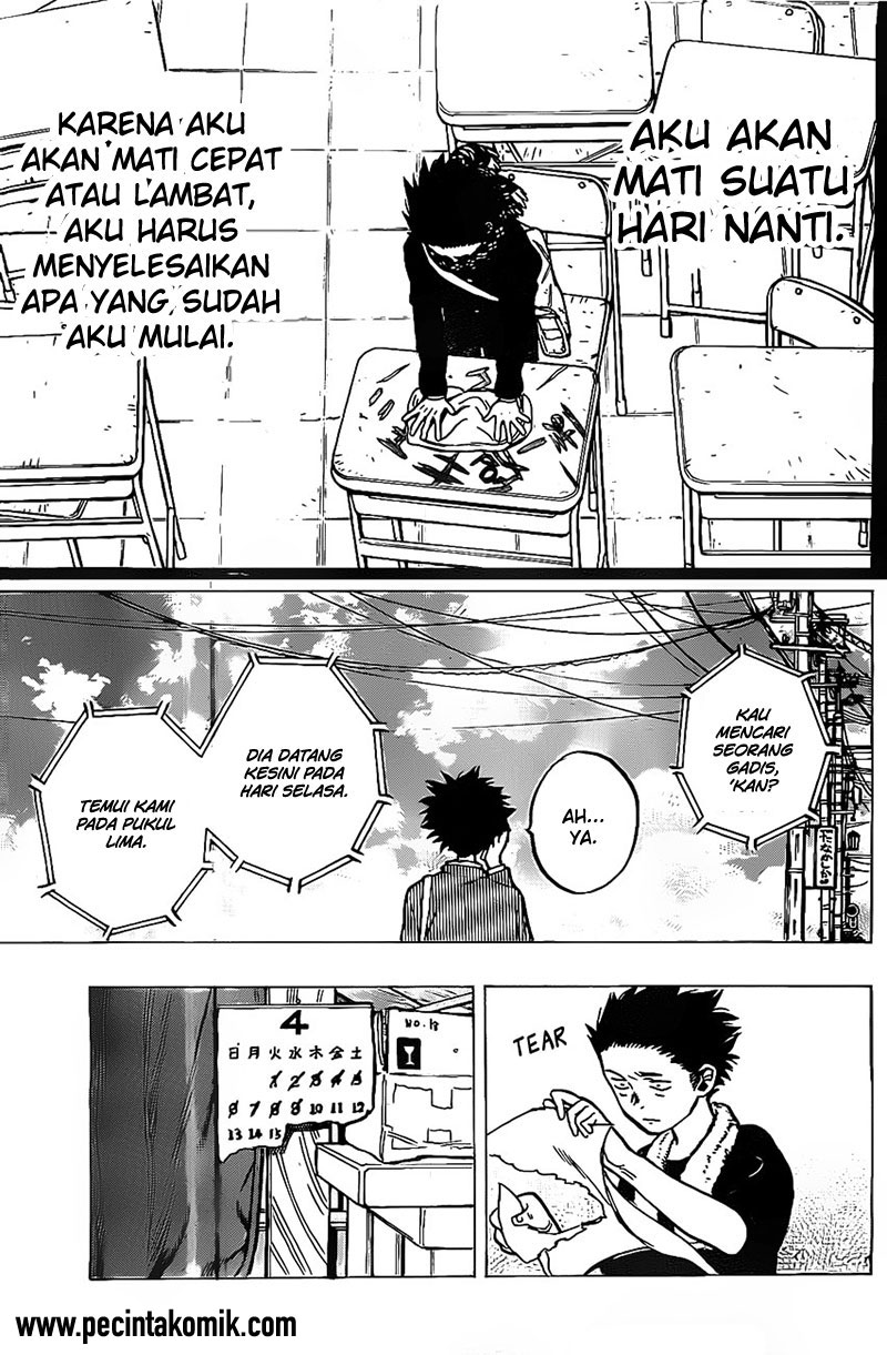 Koe no Katachi Chapter 5 Gambar 13