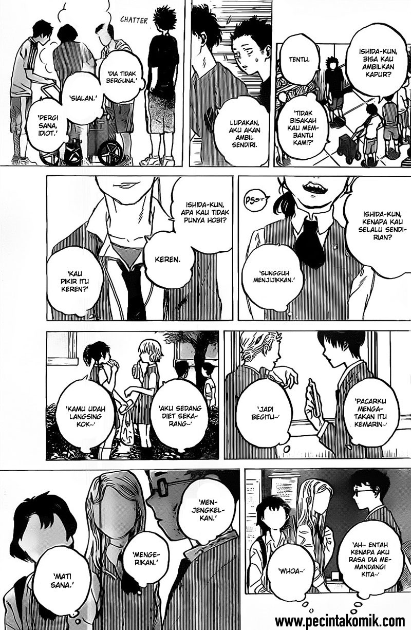 Koe no Katachi Chapter 5 Gambar 4