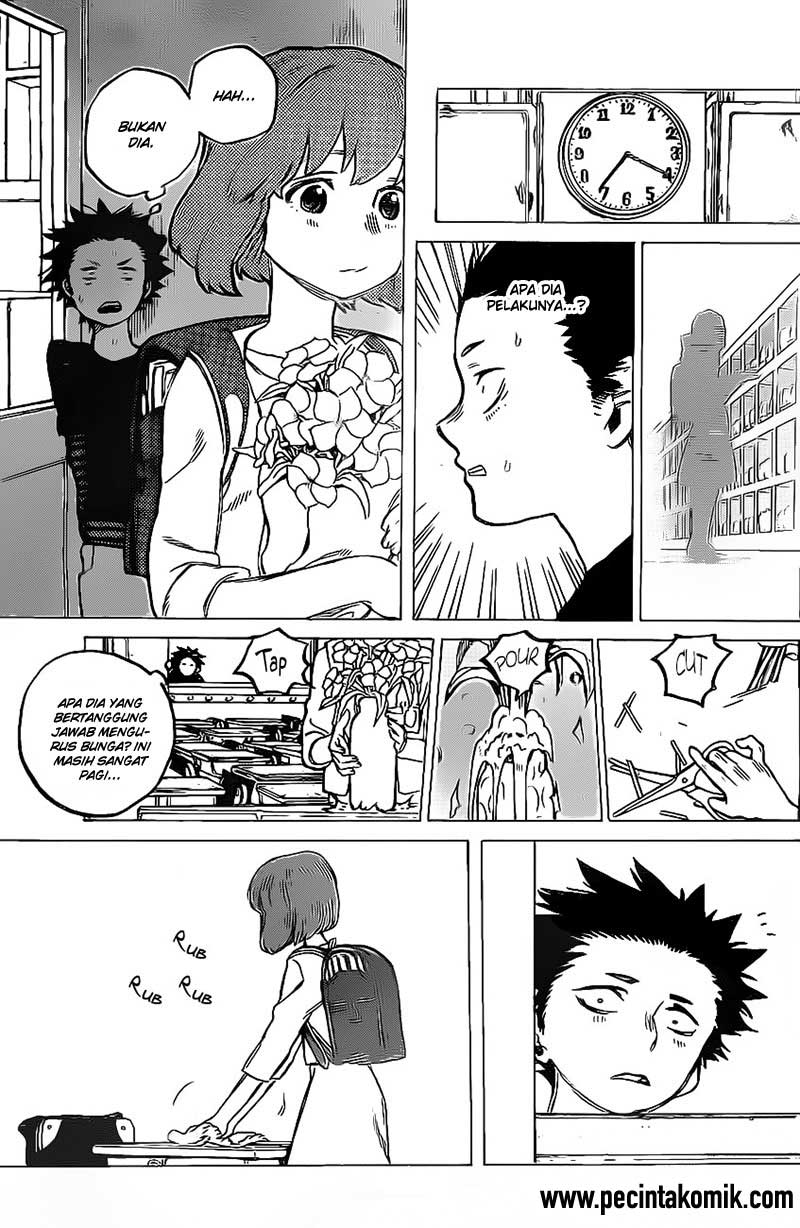 Koe no Katachi Chapter 4 Gambar 11