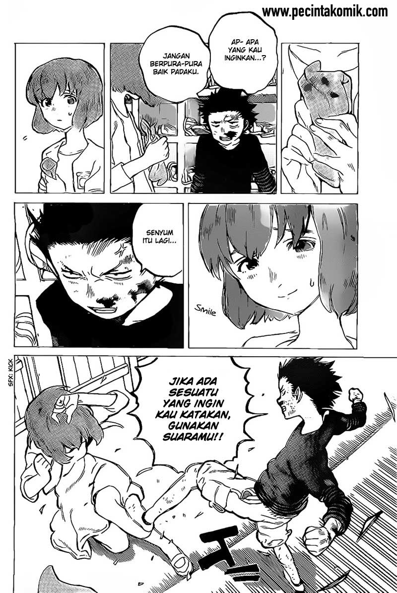 Koe no Katachi Chapter 4 Gambar 16