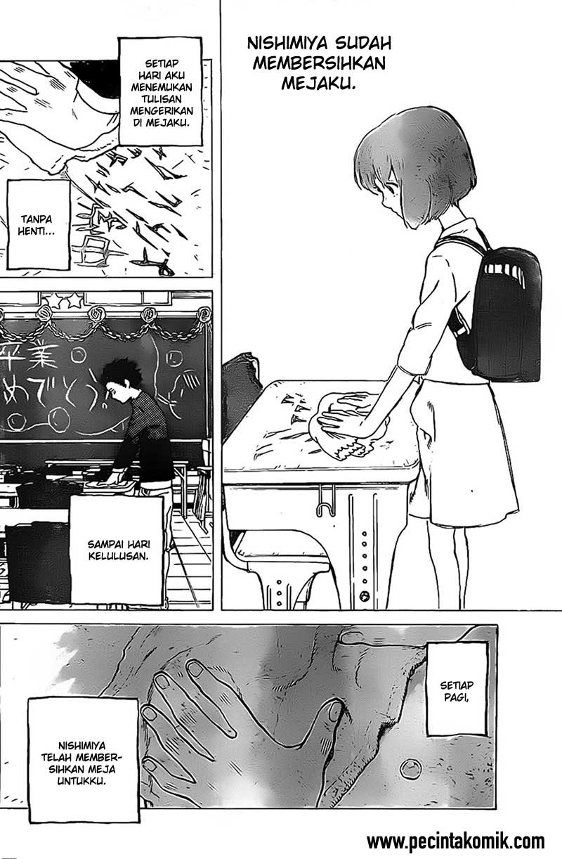 Koe no Katachi Chapter 4 Gambar 24